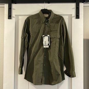 Beretta Army Green Shooting Shirt